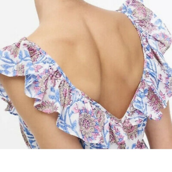 J. Crew floral block print dress - Picture 6 of 6